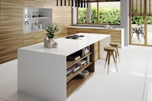 Silestone Kitchen - Iconic White